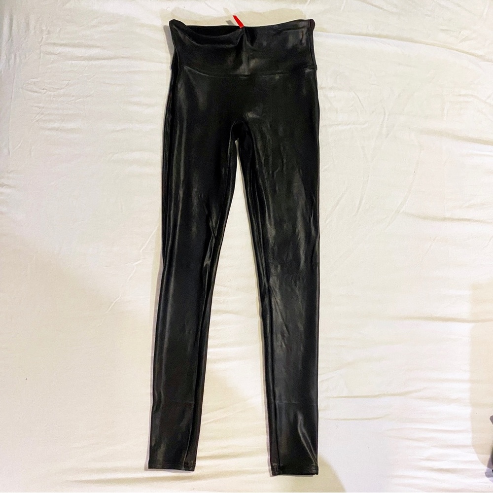 Spanx Faux-Leather Leggings